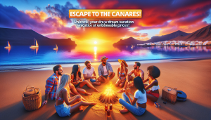 découvrez les canaries, un havre de paix où le soleil brille toute l'année ! profitez d'une offre exclusive pour des vacances de rêve à tarif réduit. évadez-vous sur ces îles enchanteresses, entre plages de sable doré et paysages volcaniques. ne manquez pas cette chance unique d'explorer un paradis sous le soleil.