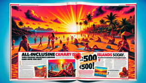 profitez de vacances inoubliables aux canaries avec notre offre tout inclus à moins de 500 euros par personne ! évadez-vous sous le soleil, explorez des paysages magnifiques et détendez-vous sur des plages de rêve sans vous soucier du budget.