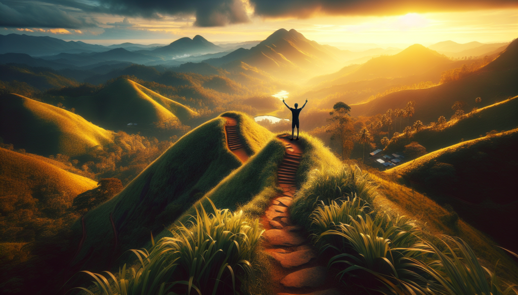 explorez la beauté époustouflante du little adam's peak au sri lanka, une randonnée accessible offrant des vues panoramiques à couper le souffle sur les paysages verdoyants et les plantations de thé environnantes. préparez-vous à vivre une expérience inoubliable au cœur de la nature sri lankaise.