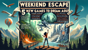 découvrez notre sélection captivante de 5 nouveaux jeux qui vous transporteront vers des mondes fantastiques et vous offriront une évasion parfaite pour ce week-end. plongez dans l'univers des jeux vidéo avec le guide du week-end de kotaku et laissez-vous emporter par l'aventure.