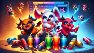 découvrez un univers déjanté avec 'l'alimentation de chiots démoniaques', un jeu de tir à la première personne où des sodas surpuissants boostent vos capacités. préparez-vous à combattre des créatures hilarantes tout en explorant des niveaux fantastiques et en testant vos compétences de tireur. plongez dans cette aventure unique où l'humour et l'action se rencontrent !