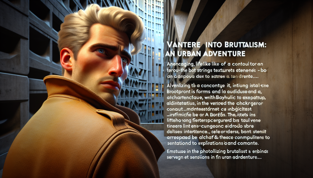 découvrez l'univers unique de brady corbet à travers son exploration captivante du brutalisme. plongez dans un voyage artistique où architecture et émotions se rencontrent, révélant la beauté brute et l'audace des formes. un article à ne pas manquer pour les passionnés d'art et d'architecture.