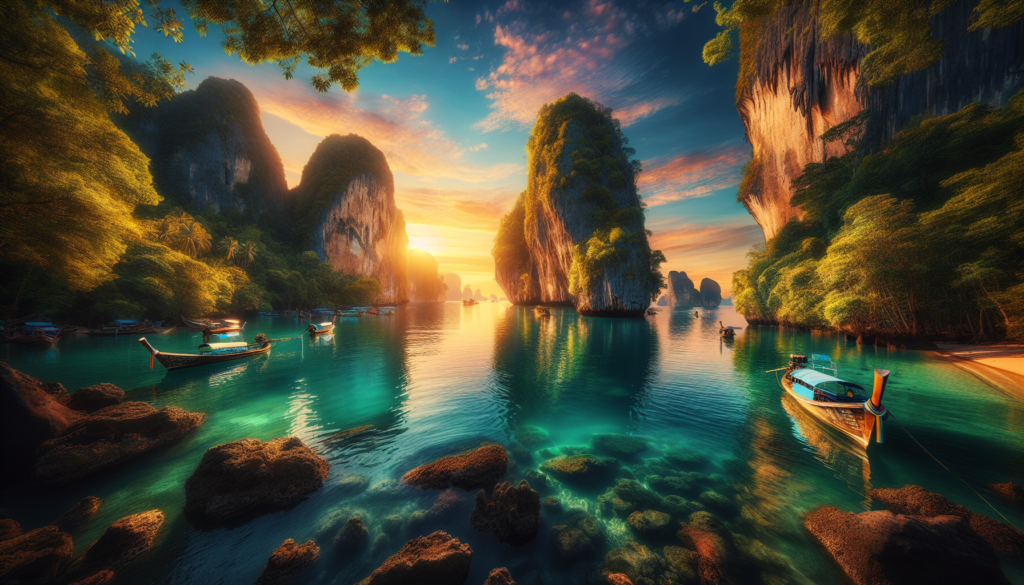 explorez l'île de khao phing kan, célèbre pour son rocher emblématique de ko tapu, lors de votre aventure en thaïlande. un incontournable pour les amoureux de paysages époustouflants et de culture thaïlandaise.