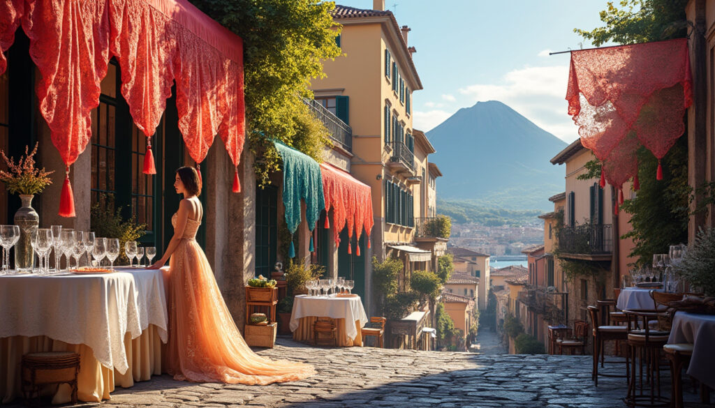 découvrez naples sous un nouveau jour, où la soie et le cristal révèlent une facette inédite de l'italie. plongez dans l'élégance et la richesse culturelle de cette ville fascinante, alliant traditions artisanales et modernité.