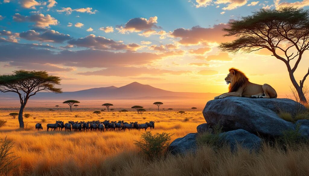 explorez le masai mara au kenya, une destination emblématique où la beauté sauvage se révèle à travers des paysages à couper le souffle et une faune exceptionnelle. vivez une aventure inoubliable en pleine nature et immergez-vous dans la culture locale des maasai.