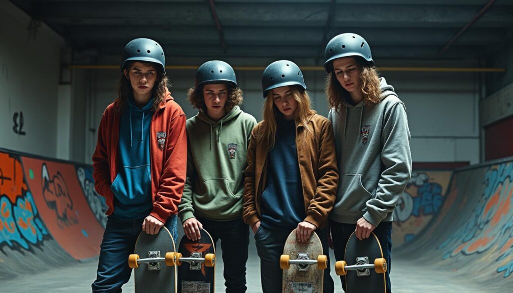 découvrez l'histoire touchante d'une bande d'amis qui expriment leur déception face à leur exclusion des jeux thps 3+4. plongez dans leurs émotions, leur passion pour le skate et leur lutte pour être inclus dans cette aventure palpitante.