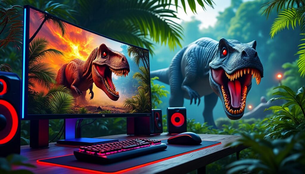 découvrez le meilleur jeu de jurassic park, désormais en promotion à seulement 3 $ sur steam ! plongez dans une aventure palpitante au cœur de l'action préhistorique et laissez-vous émerveiller par des graphismes époustouflants et une expérience immersive.