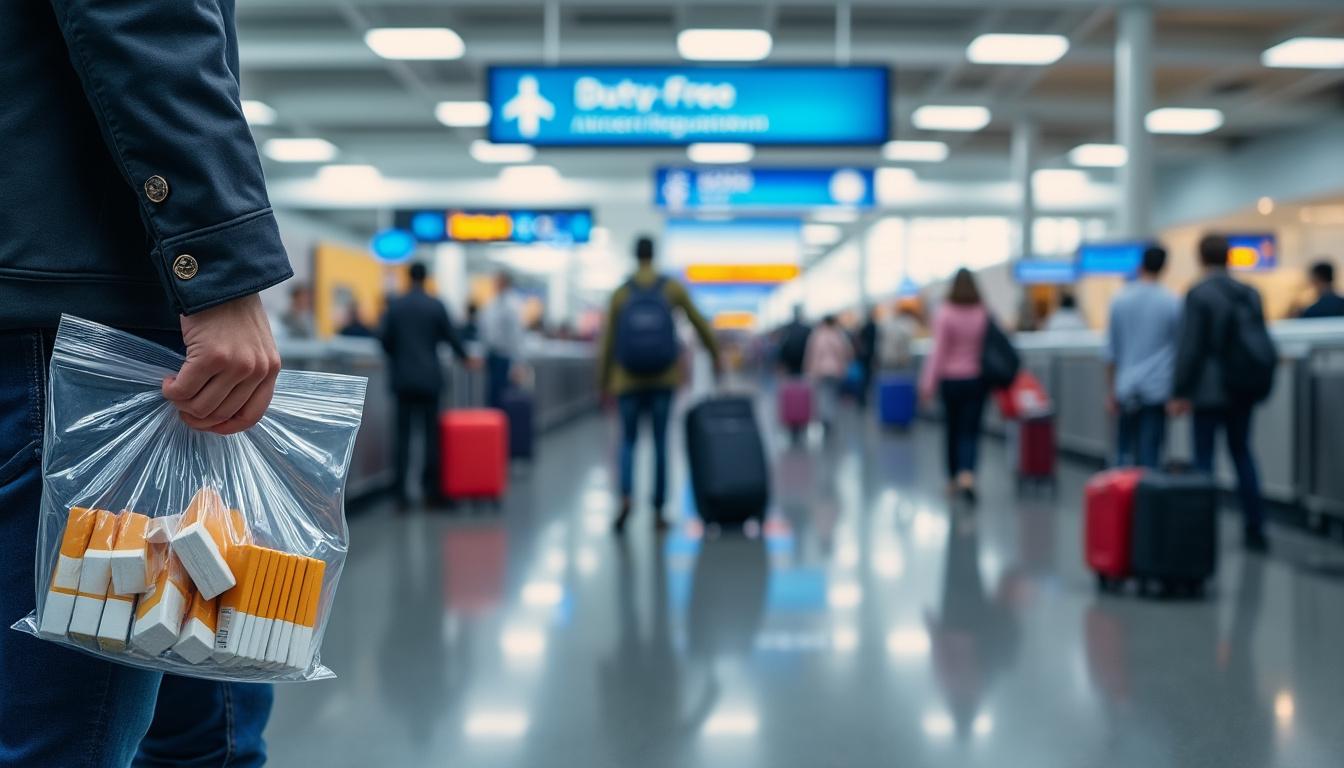 How many cartons of cigarettes can I take on a plane?