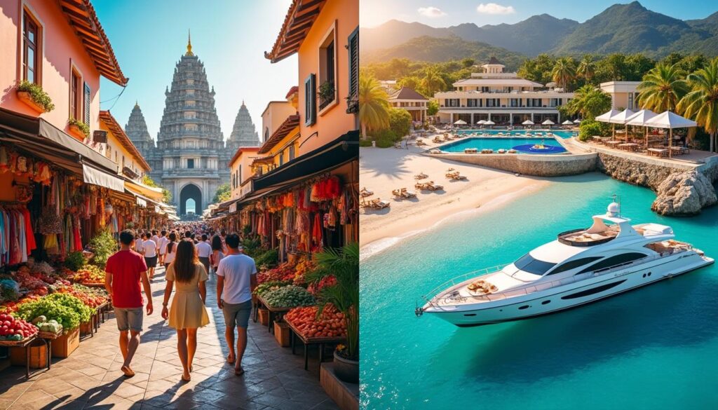 découvrez les secrets des destinations de voyage les moins chères et les plus luxueuses, pour planifier vos aventures en maîtrisant votre budget tout en profitant du meilleur.