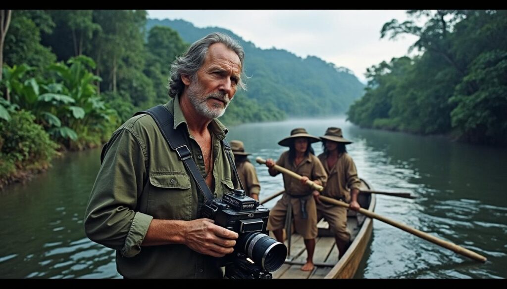 découvrez l'univers fascinant de werner herzog à travers son chef-d'œuvre 'aguirre, la colère de dieu' (1972), une plongée intense dans l'obsession et la folie au cœur de la jungle amazonienne.