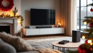 profitez du prix le plus bas de la sonos beam sur amazon, idéal pour remplacer votre vieille barre de son juste avant noël. offrez-vous un son de qualité à petit prix !