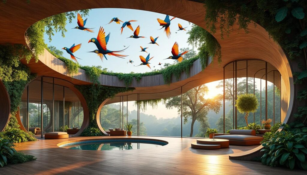 découvrez l'univers unique de veeko à travers « house of birds », une œuvre captivante qui invite à l'évasion et à la créativité.