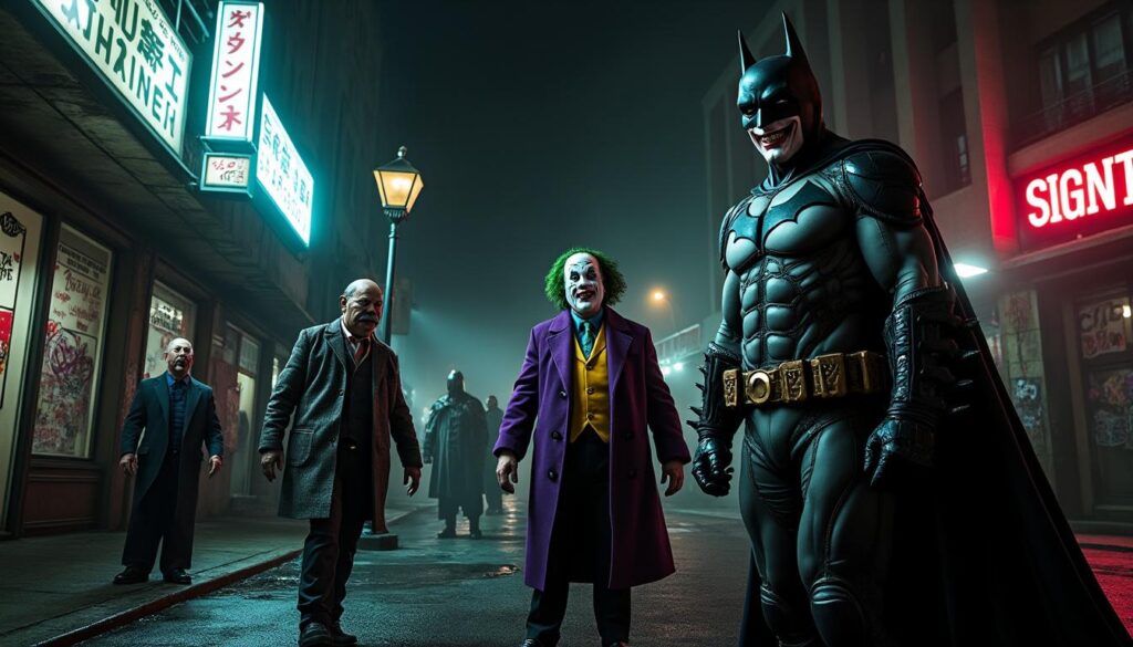découvrez batman : arkham parody, une parodie hilarante et terrifiante qui reflète la vie chaotique de gotham avec humour et suspense.