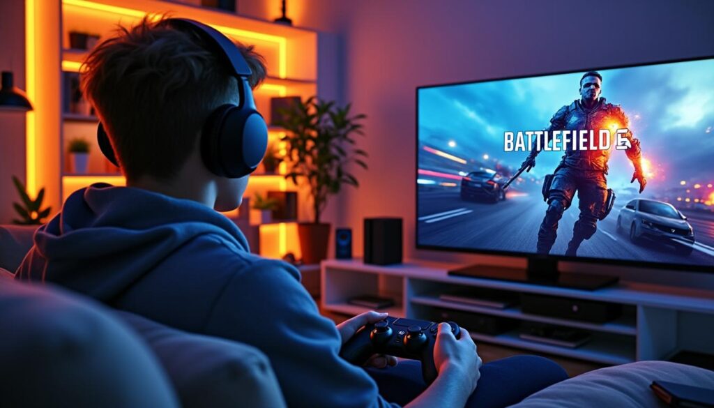 profitez d'une réduction exceptionnelle de plus de 40% sur battlefield 6 pour xbox series x et ps5 et commencez la nouvelle année en beauté avec des heures de gaming intenses.