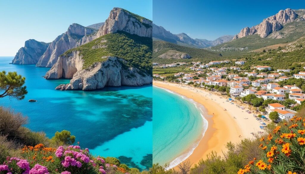 découvrez les charmes uniques du sud et du nord de la sardaigne et choisissez quelle partie de l'île vous séduira le plus pour vos prochaines vacances.