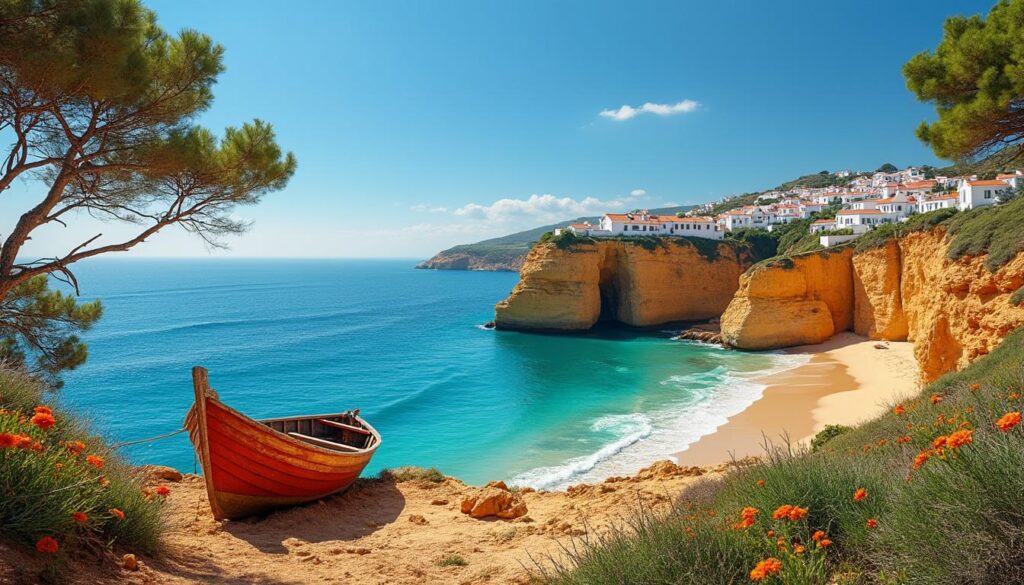 partez à la découverte de l'algarve et ses sites incontournables. plages magnifiques, villages pittoresques et paysages époustouflants vous attendent pour un voyage inoubliable.