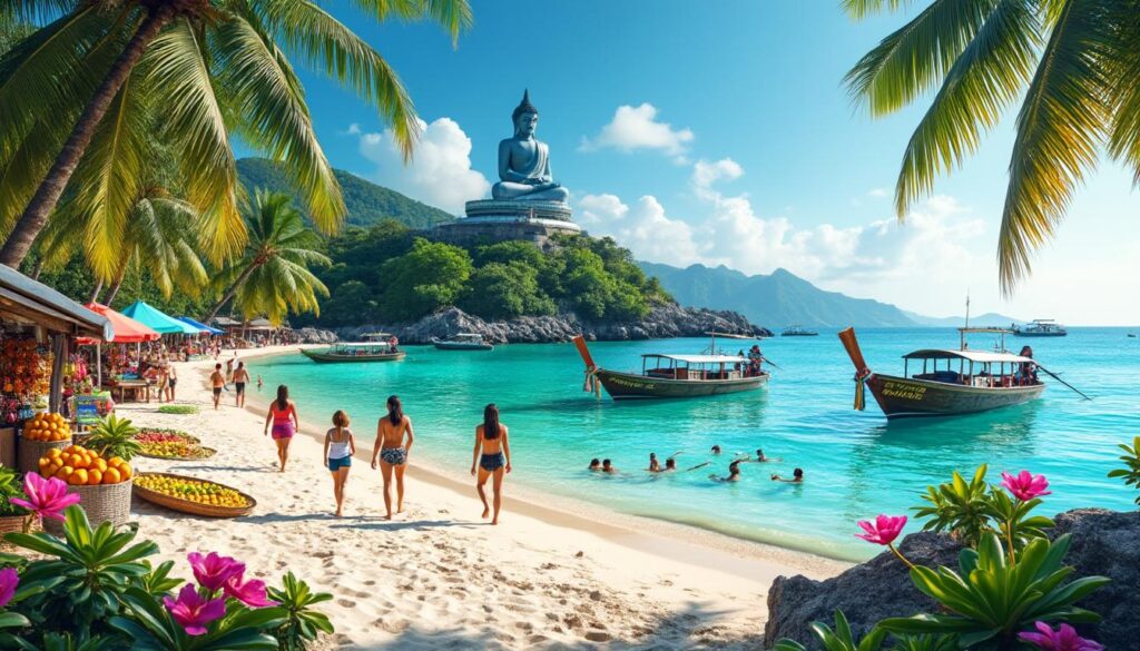 explorez koh samui en thaïlande : découvrez les sites incontournables, plages paradisiaques, temples pittoresques et activités passionnantes à ne pas manquer pour un voyage inoubliable.