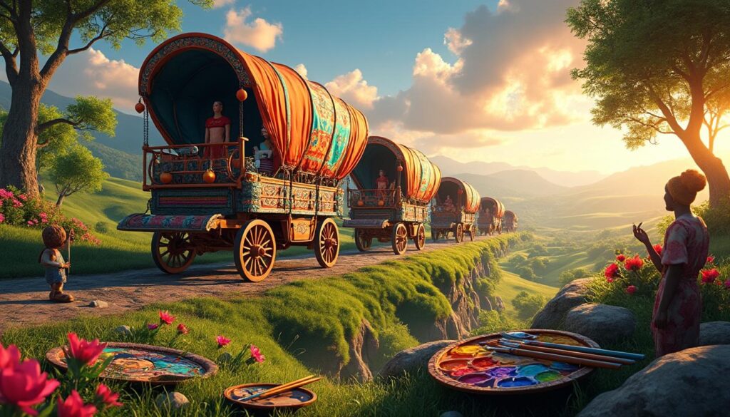 découvrez « caravane », la nouvelle œuvre captivante de zuzana kirchnerová, un voyage artistique mêlant émotions et créativité.