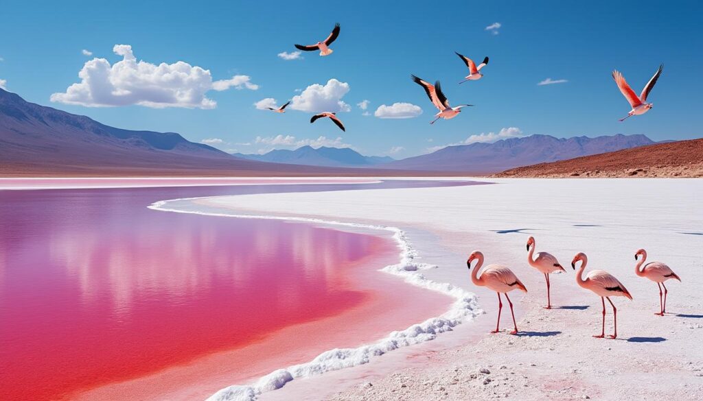 explorez le lac natron en tanzanie, un site naturel unique réputé pour ses eaux alcalines, ses paysages époustouflants et sa faune exceptionnelle.