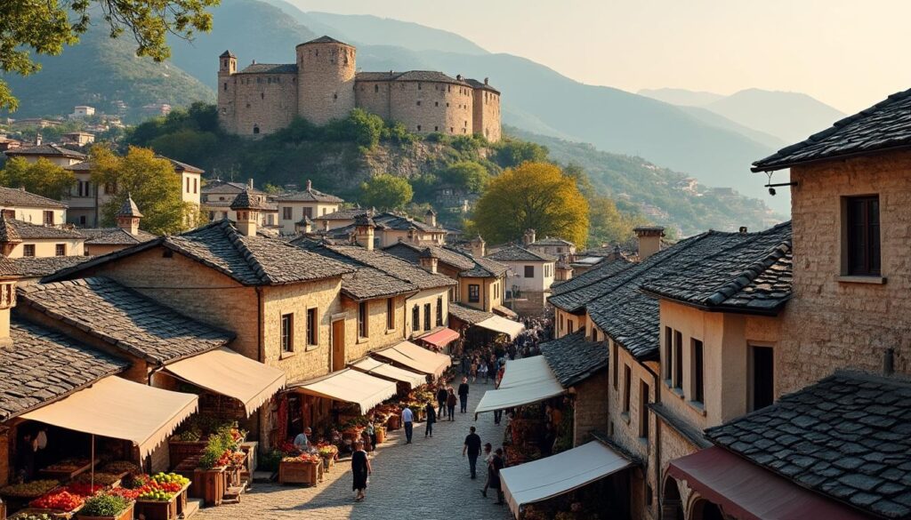 explorez gjirokastër, ville classée au patrimoine mondial de l'unesco, et découvrez ses sites incontournables, son architecture unique et son riche héritage culturel.