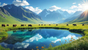 explorez le parc des huit lacs en mongolie, un lieu exceptionnel où la nature préservée offre des paysages spectaculaires et une biodiversité remarquable.