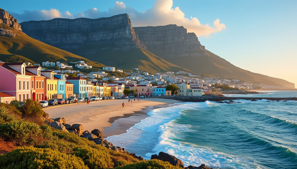 explorez cape town, une ville vibrante d'afrique du sud, riche en culture, paysages spectaculaires et histoire fascinante.
