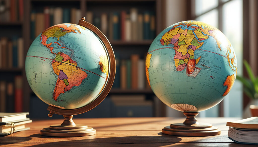 découvrez la différence entre mappemonde et planisphère, deux représentations cartographiques indispensables pour comprendre la géographie de notre planète.