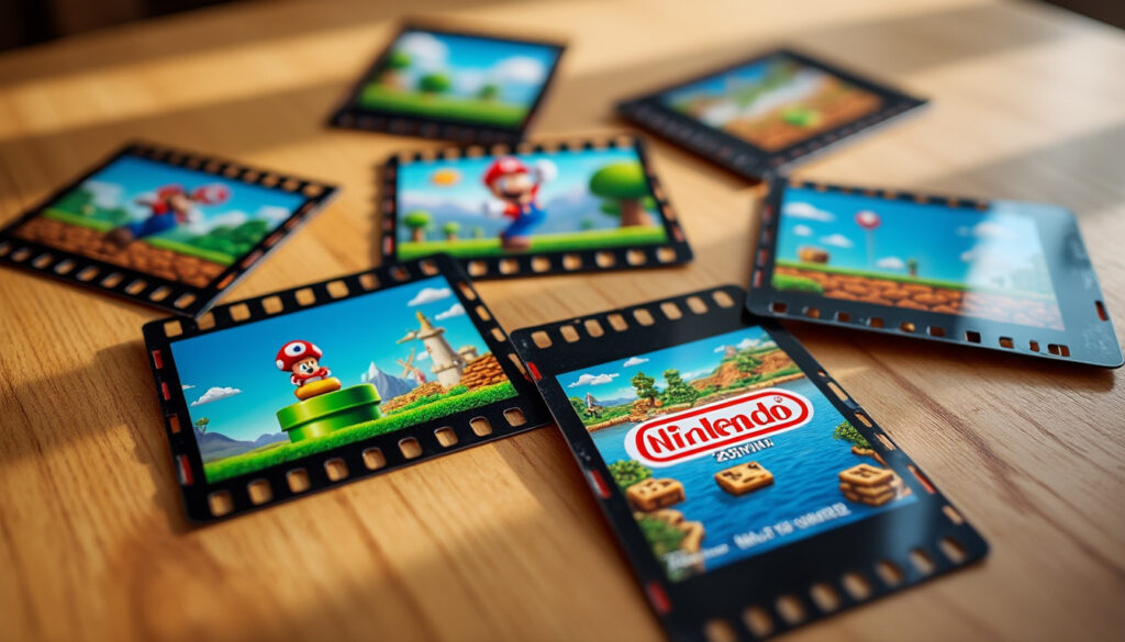 découvrez les nouveaux collectibles nintendo qui font fureur : des diapositives en film 35mm uniques pour les fans et collectionneurs passionnés.