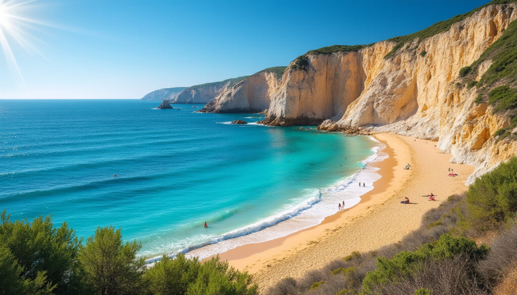 découvrez les meilleures plages autour de lisbonne pour profiter d'une baignade idéale près de la capitale. conseils et spots incontournables pour un séjour balnéaire réussi.