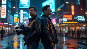 netflix dévoile une série live-action persona surprenante, réunissant le réalisateur de deadpool et le scénariste de star trek picard pour une aventure unique.