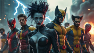 découvrez les images officielles d'avengers : doomsday, offrant un aperçu inédit du retour des x-men et de la nouvelle coupe audacieuse de mystique.