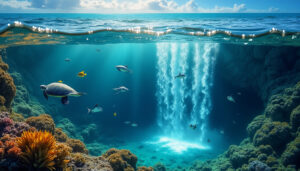 plongez dans le mystère de la cascade sous-marine de l’île maurice, une merveille naturelle étonnante qui émerveille les visiteurs par ses paysages marins uniques et spectaculaires.