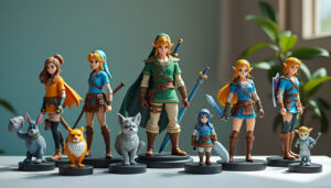 découvrez les nouvelles figurines d'action de zelda : tears of the kingdom, alliant style ultra cool et prix étonnamment abordables, parfaites pour les fans et les collectionneurs.