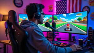 découvrez zohran mamdani en pleine partie de mario kart sur twitch : entre gaming et politique, pourrait-il mieux se révéler dans la course à la mairie ?