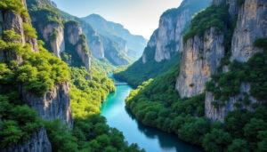 explorez les magnifiques gorges du verdon, un joyau naturel de france offrant des paysages à couper le souffle et des activités en plein air inoubliables. ne manquez pas cette merveille incontournable !