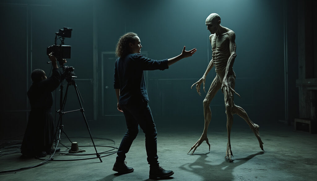 découvrez les acrobaties imaginées par le chorégraphe pour donner vie au monstre le plus insolite du film resident evil.