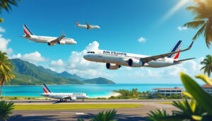 comparez les vols vers la république dominicaine avec air france, air caraïbes et corsair pour trouver l'offre idéale et réussir votre voyage. conseils, tarifs et services pour un départ en toute sérénité.