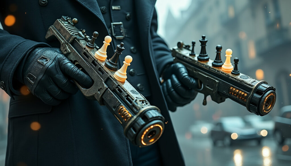 découvrez le nouveau héros de deadlock, qui recharge ses armes en reproduisant les stratégies de célèbres parties d’échecs.