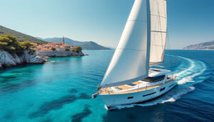 naviguez en yacht de dubrovnik à split et explorez les îles croates : criques turquoise, villages pittoresques et paysages côtiers inoubliables.