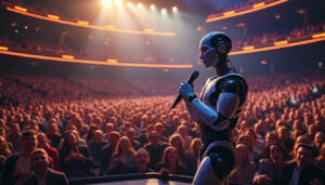 créé par l’intelligence artificielle, cet humoriste reprend des blagues et séduit des millions de spectateurs, relançant le débat sur l’originalité.
